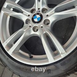 18 BMW Style 400m alloy wheels & tyres staggered 3 4 series 5x120 F30 F32 4x