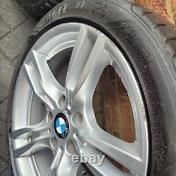 18 BMW Style 400m alloy wheels & tyres staggered 3 4 series 5x120 F30 F32 4x