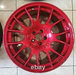 18 Bbs Ch Style Alloy Wheels 5x100 Vw Golf Mk5 R32 Gti Seat Leon Skoda Fabia A1