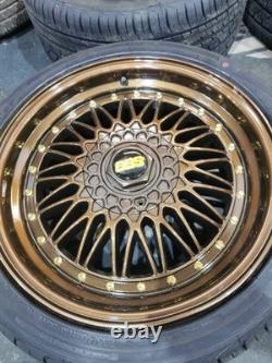 18 Bbs Style Alloy Wheels With New Tyres