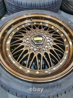 18 Bbs Style Alloy Wheels With New Tyres