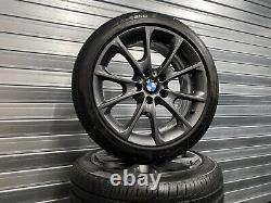 18 Bmw 3 Series F30 F31 Style 398 Alloy Wheels & Tyres 18 225 45 18 /225 40 18