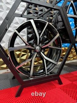 18 Brand New Vw Mk8 Gtd/r/gti Estoril Style Alloy Wheels 5x112