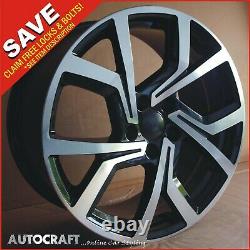 18 CLUBSPORT Style ALLOY WHEELS TYRES VW GOLF / CADDY / TRANSPORTER T4