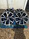 18 Clubsport Style Alloy Wheels Only Black/pol To Fit Volkswagen Golf Mk5 6 7 8