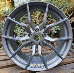 18 Ford RS3 Style Alloy Wheels Gunmetal Grey 5x108 Focus ST Line