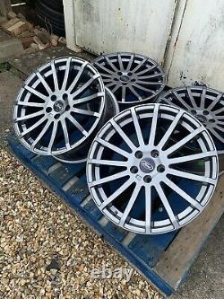 18 Ford RS Style Alloy Wheels Only Gunmetal Grey to fit Ford Focus 2004-present