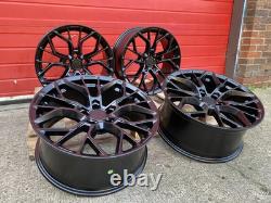 18 Ford Style Alloy Wheels Black Focus Kuga 5x108 Xt1 XL Connect