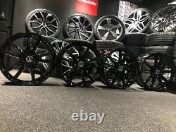 18 Gloss Black VW Golf Pretoria Style Alloy Wheels Golf Caddy Tiguan + more