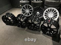 18 Gloss Black VW Golf Pretoria Style Alloy Wheels Golf Caddy Tiguan + more