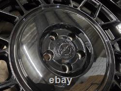 18 Golf R AERO Style Alloy Wheels VW Golf Caddy Seat Black 5x112 NEW