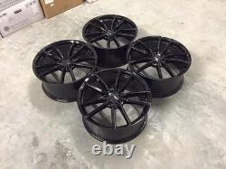 18 Golf R Pretoria Style Alloy Wheels Gloss Black Fits MK6 MK7 MK8 Caddy