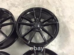 18 Golf R Pretoria Style Alloy Wheels Gloss Black Fits MK6 MK7 MK8 Caddy