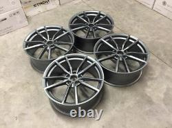 18 Golf R Pretoria Style Alloy Wheels Gloss Gun Metal Fits MK6 MK7 MK7.5 MK8