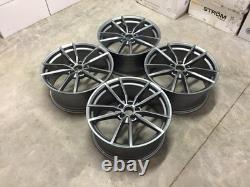 18 Golf R Pretoria Style Alloy Wheels Gloss Gun Metal Fits MK6 MK7 MK7.5 MK8