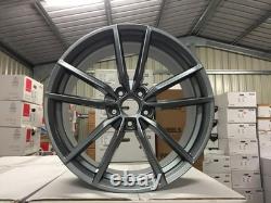 18 Golf R Pretoria Style Alloy Wheels Gloss Gun Metal Fits MK6 MK7 MK7.5 MK8