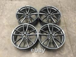 18 Golf R Pretoria Style Alloy Wheels Gloss Gun Metal Fits MK6 MK7 MK8 Caddy