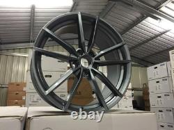 18 Golf R Pretoria Style Alloy Wheels Gloss Gun Metal Fits MK6 MK7 MK8 Caddy