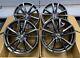 18 Golf R Pretoria Style Alloy Wheels Gloss Gun Metal Mk5 Mk6 Mk7 Mk7.5 Audi A3