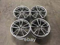18 Golf R Pretoria Style Alloy Wheels Quartz Silver VW Golf MK5 MK6 MK7 Caddy