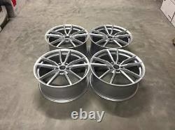18 Golf R Pretoria Style Alloy Wheels Quartz Silver VW Golf MK5 MK6 MK7 Caddy