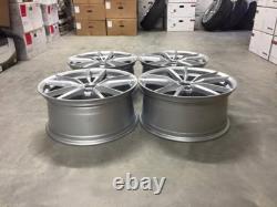 18 Golf R Pretoria Style Alloy Wheels Quartz Silver VW Golf MK5 MK6 MK7 Caddy