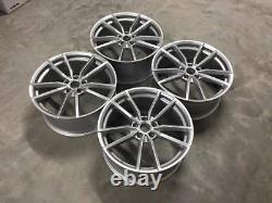 18 Golf R Pretoria Style Alloy Wheels Quartz Silver VW Golf MK5 MK6 MK7 Caddy