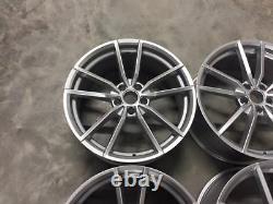 18 Golf R Pretoria Style Alloy Wheels Quartz Silver VW Golf MK5 MK6 MK7 Caddy