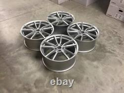 18 Golf R Pretoria Style Alloy Wheels Quartz Silver VW Golf MK5 MK6 MK7 Caddy