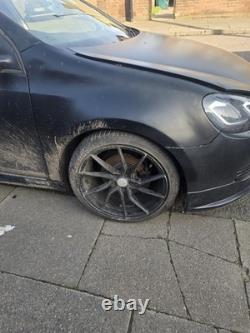 18 Golf R Spielberg Style Alloy Wheels Fits Audi A3 A4 A6 Black