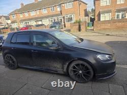 18 Golf R Spielberg Style Alloy Wheels Fits Audi A3 A4 A6 Black