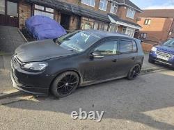 18 Golf R Spielberg Style Alloy Wheels Fits Audi A3 A4 A6 Black