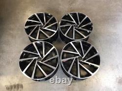18 Golf R Spielberg Style Alloy Wheels Gloss Black Fits MK6 MK7 MK7.5 MK8