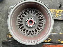 18 Inch BBS Style Alloy Wheels 4 X 5x112 Red Polish Deep Dish 8.5J & 9.5J