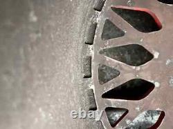 18 Inch BBS Style Alloy Wheels 4 X 5x112 Red Polish Deep Dish 8.5J & 9.5J