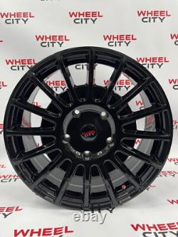 18 Inch Ford Transit Rally Style Gloss Black Alloy Wheels -Transit Custom 5x160