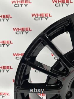 18 Inch Ford Transit Rally Style Gloss Black Alloy Wheels -Transit Custom 5x160