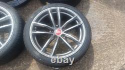 18 Inch Vag Pret Style Alloy Wheels 5 X 112 8j Et30 Oem Vw Golf Audi A3 Seat