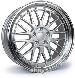 18 LM Style Alloy Wheels Silver 5x120 fits BMW 5 Series F10 F11