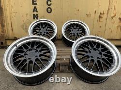 18 LM Style Black/Pol Alloy Wheels MERCEDES CLA A-CLASS C-CLASS E-CLASS