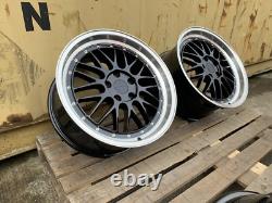 18 LM Style Black/Pol Alloy Wheels MERCEDES CLA A-CLASS C-CLASS E-CLASS