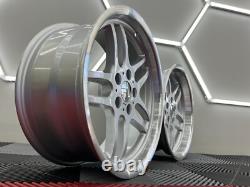 18 M Parallel Style Alloy Wheels 9.5 Rears Bmw E39 E34 E31 E38 5 7 8 Series 37