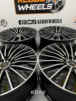 18 Mercedes 2024 Turbine Replacement Style Alloy Wheels C Class E Class S Class