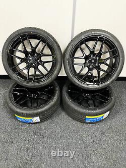 18 Mercedes Amg C63s Style Alloy Wheels & 235/40/18 Tyres A B C Class Cla 4x