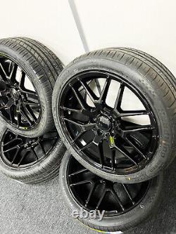 18 Mercedes Amg C63s Style Alloy Wheels & 235/40/18 Tyres A B C Class Cla 4x