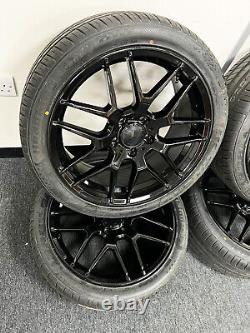 18 Mercedes Amg C63s Style Alloy Wheels & 235/40/18 Tyres A B C Class Cla 4x