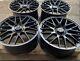 18 Mercedes C63s Style Alloy Wheels Satin Polished Edge For Mercedes A-class