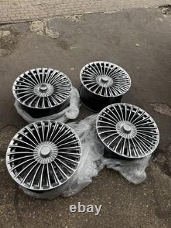 18'' Mercedes Maybach Turbine Style Alloy Wheels A B C E Class Gla Vito V Class