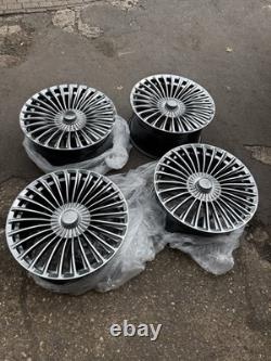 18'' Mercedes Maybach Turbine Style Alloy Wheels A B C E Class Gla Vito V Class