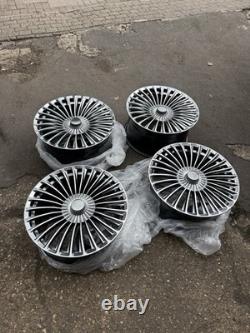 18'' Mercedes Maybach Turbine Style Alloy Wheels A B C E Class Gla Vito V Class